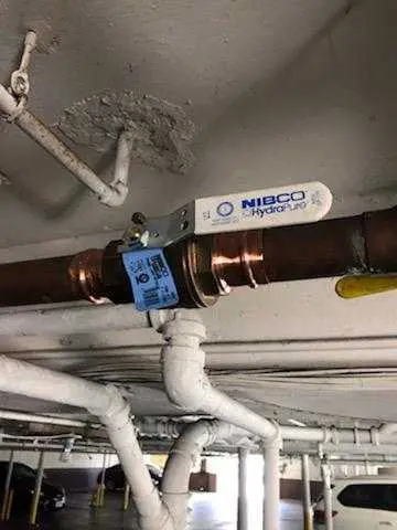 Copper pipe repair and valve work for Backflow Testing in Ottawa